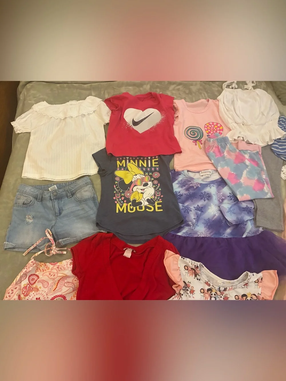 Girls Bundle of Size 5/6 Clothing Lot 19 Pieces Different Brands